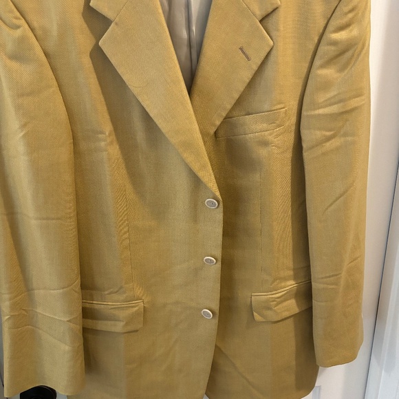 Beautiful Tallia Uomo Gold Dress BlazerSize 42